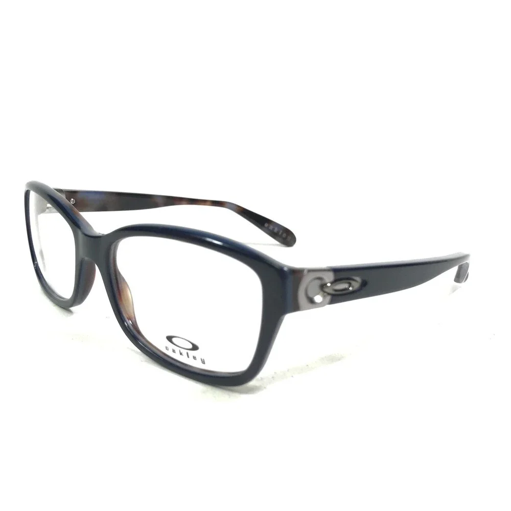 Oakley Junket OX1087-0652 Blue Tortoise Eyeglasses Frames Square Brown 52-17-138